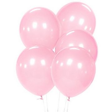Ballonnen roze licht