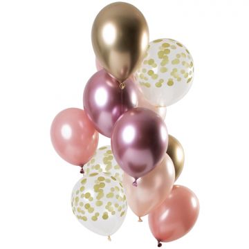 Ballon set Golden Blush