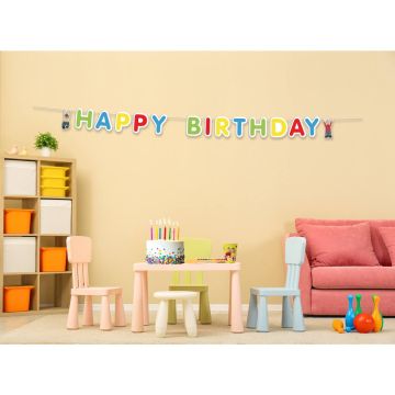 Letterslinger Buurman en Buurman Happy Birthday