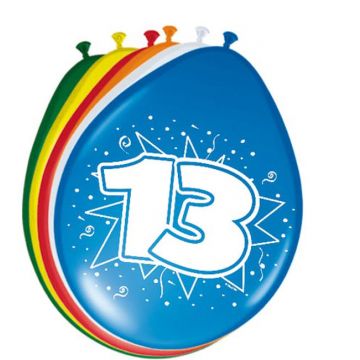 Ballon 13 jaar