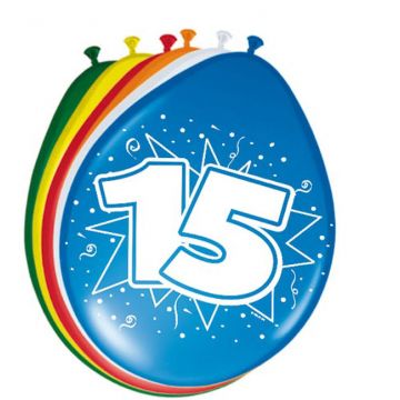 Ballon 15 jaar