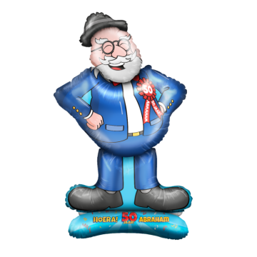 Folieballon Abraham pop