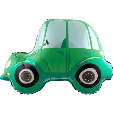 Folieballon auto groen