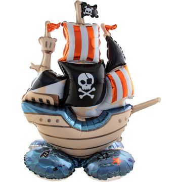 folieballon piratenboot