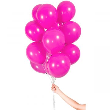 Ballon magenta roze