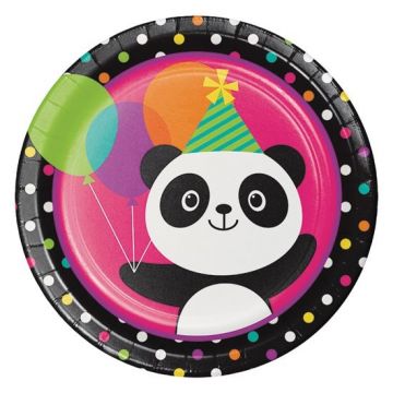 Panda bordjes versiering
