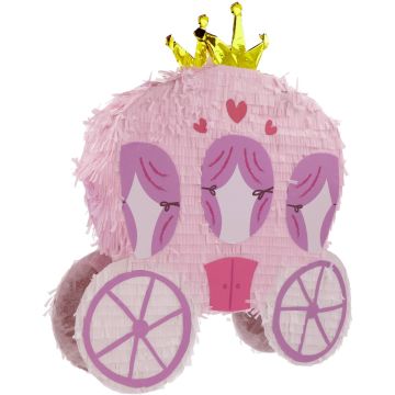 Pinata koets prinses - decoratie pretty princess verjaardag