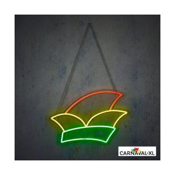 Prinsenmuts led verlichting in rood geel groen Carnaval