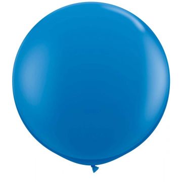 Reuze ballon 90 cm donker blauw 