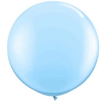 Reuze ballon 90 cm licht blauw