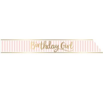 Sjerp Birthday Girl roze goud