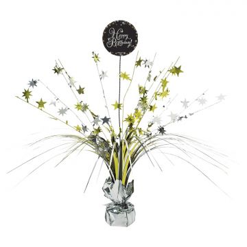 Tafeldecoratie Happy Birthday, 46 cm