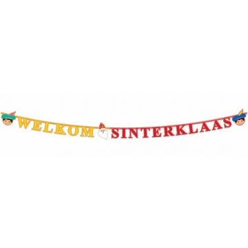 Welkom sinterklaas slinger