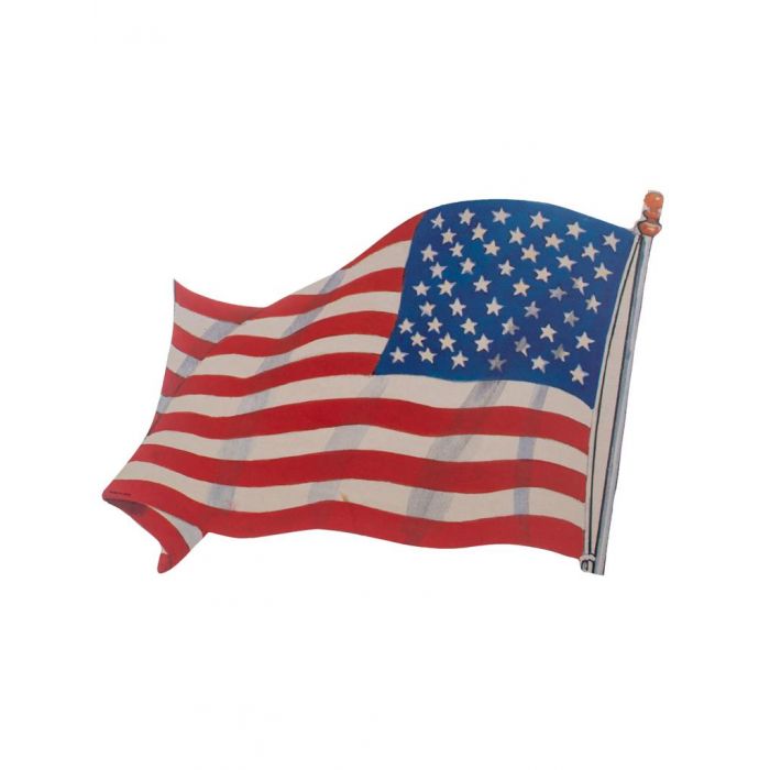 Amerikaanse decoratie muur, 6 stuks