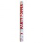 Party Popper zilver groot