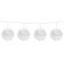 Pompom slinger wit
