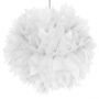 Pompom slinger wit