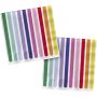 servetten regenboog stripetastic